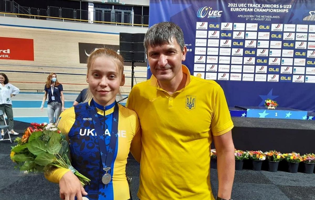 Харьковчанка Алла Билецкая стала вице-чемпионкой Европы по велоспорту на треке